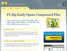 Tablet Screenshot of fyzip.com